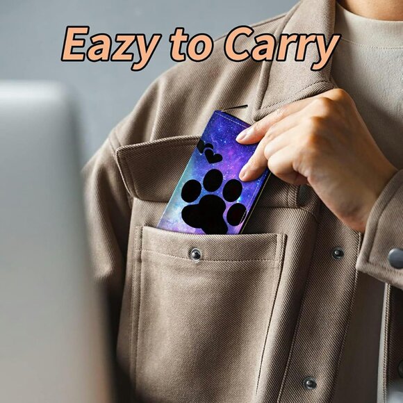 Women's RFID Blocking Leather Wallet with Large Capacity, Slim Bifold Clutch in - Picture 7 of 7